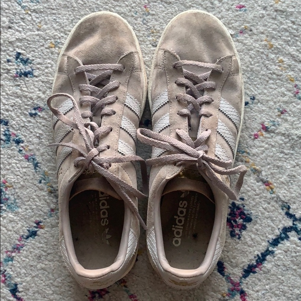 Dark Beige Adidas Women’s Sneakers Size 9